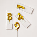 Nonna Lia Candles 3D Gold Numbers