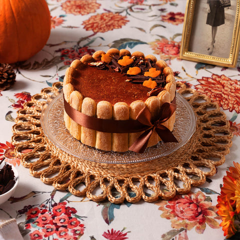 Nonna Lia's Pumpkin Spice Tiramisù Cake. Pickup and delivery in the Greater Toronto Area
