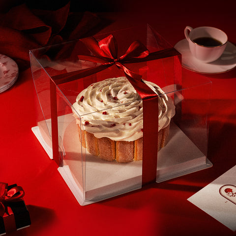 Raspberry Vanilla Tiramisù Cake