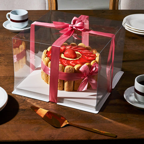 Nonna Lia Strawberry Tiramisu on Table – A Sweet Strawberry Twist on the Classic, Made to Delight Tiramisu Fans Across Toronto and the GTA