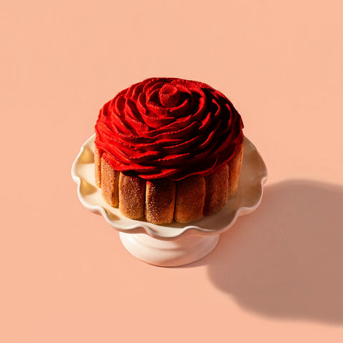 The Raspberry Vanilla Tiramisù Cake