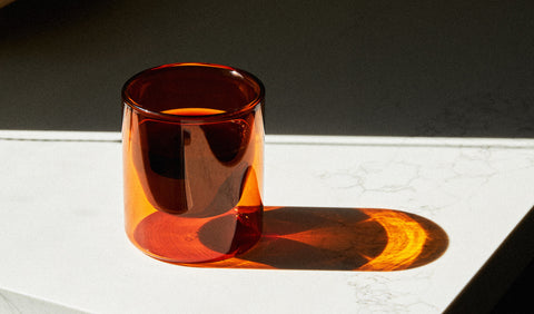 Nonna Lia Double-Wall Glass Orange