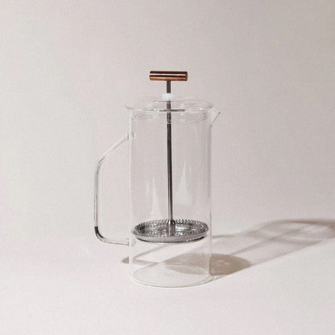 Nonna Lia YIELD Clear Glass French Press